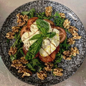 Paletti 2 A plate of Paletti's caprese salad