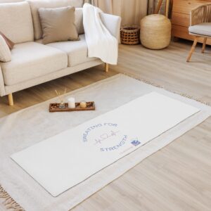 Yoga mat "Sweating for Strength"