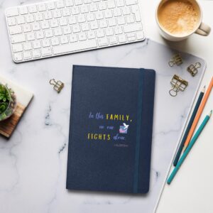 Hardcover bound notebook