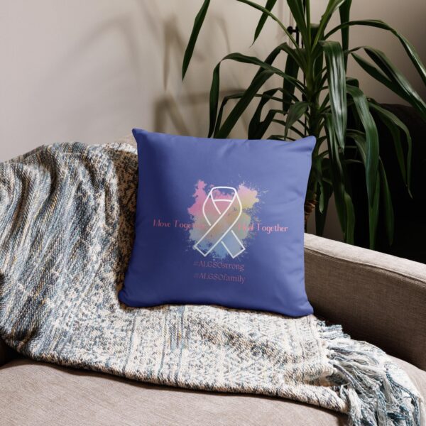 Pillow Case "Mirror Mirror" Blue - Image 4