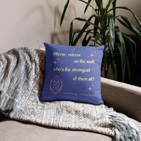 Pillow Case "Mirror Mirror" Blue