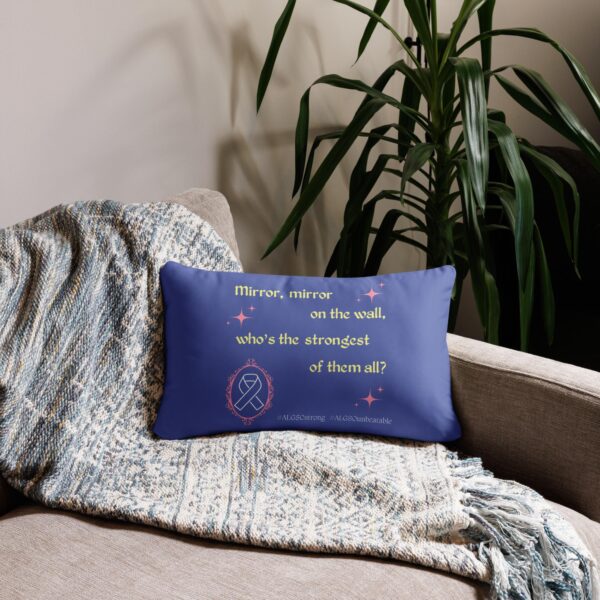 Pillow Case "Mirror Mirror" Blue - Image 6