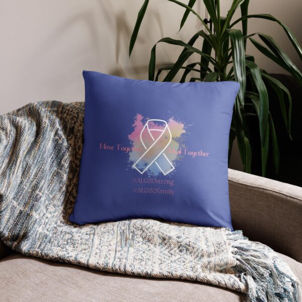 Pillow Case "Mirror Mirror" Blue - Image 2