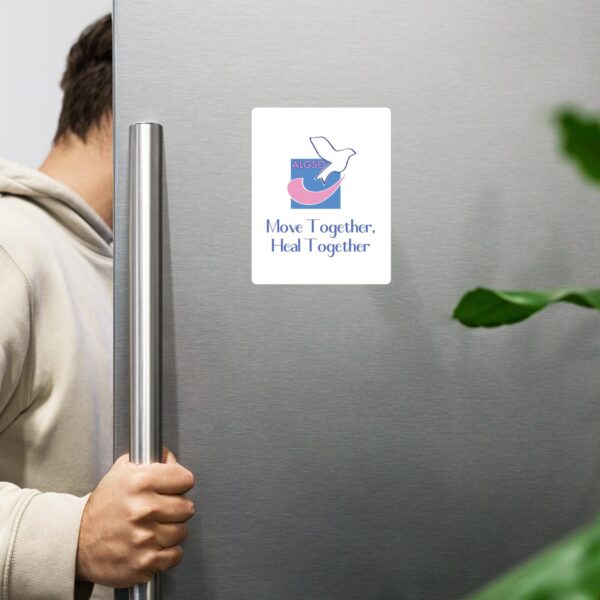 Magnet Logo and Slogan Blue - Image 2