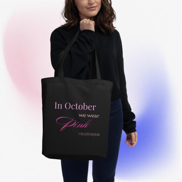 Eco Tote Bag "In October we wear Pink"
