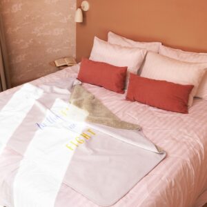 Sherpa blanket "In this family..."