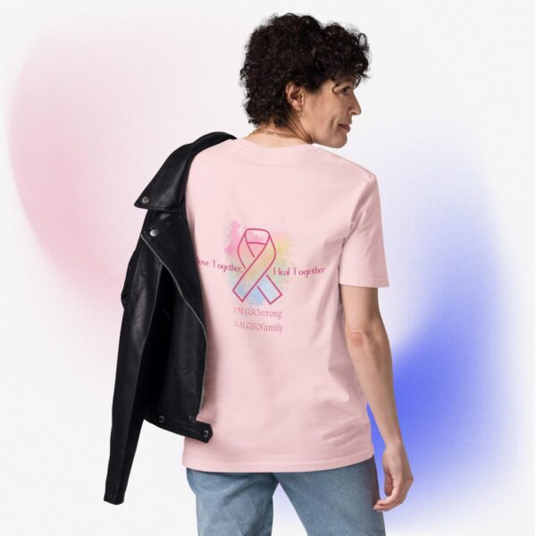 Unisex organic cotton t-shirt "In October, we wear Pink" - Image 2